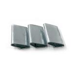 40mm Banding Steel Strapping Metal Seals Enclosed Lock Buckle Hot Dip Galvanized