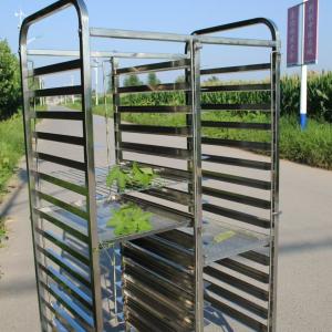 Wholesale 304 Ss Tray Trolley Hotel Cleaning Metal Tray Trolley With Wheels For School from china suppliers