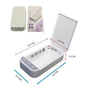 Wholesale UV Ultrasonic Cellphone Deep Disinfection Sterilization Box Bag Cleaner from china suppliers