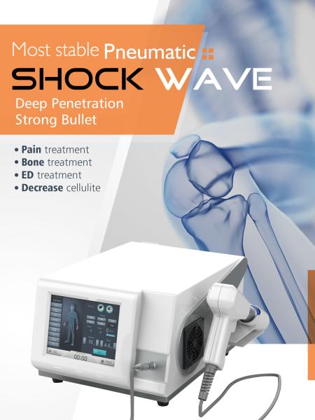 Shockwave Therapy Machine Clinic Shock Wave 6 Bar Air Pressure Therapy Machine