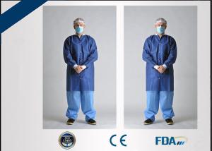Wholesale Latex Free Disposable Lab Coats , Anti Static Medical Lab Jackets from china suppliers