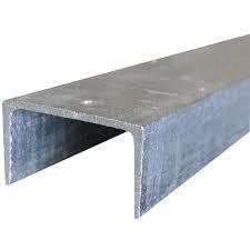 Wholesale A283 Galvanized Steel Channel ASTM SS400 Hot Dip C Shaped from china suppliers