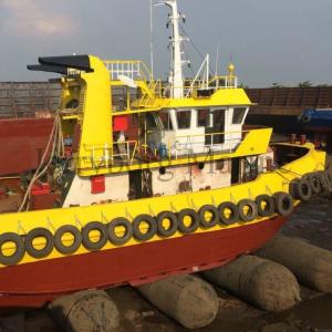 Wholesale Customized Inflatable Marine Rubber Airbag For Shipping Launching from china suppliers