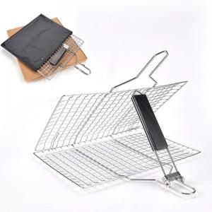 Wholesale 34cm Barbeque Grill Net Welded Bbq Grill Net Stainless Steel from china suppliers