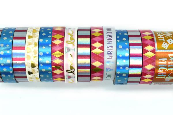 Manufacturers Washi Tape Stickers Logo Holiday Gifts Holographic Adhesive