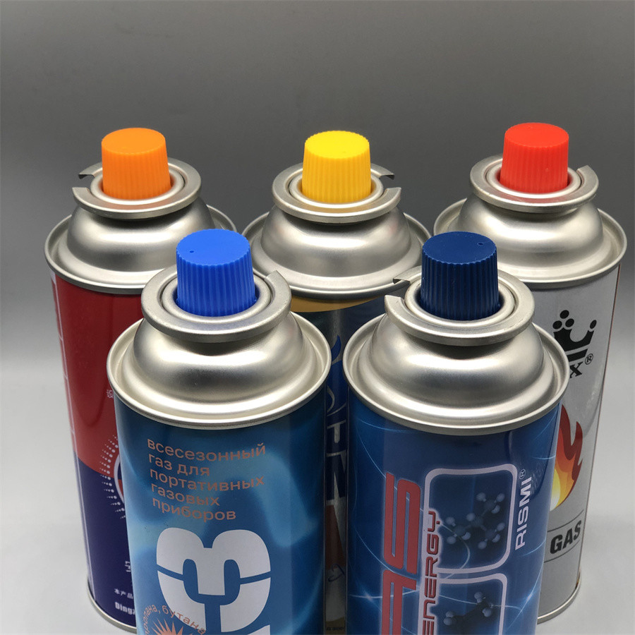 Portable Butane Gas Cartridge Canister for Empty Fuel Storage