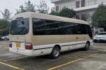 Gasoline 23 Seater Coach Tour Bus Toyota Coaster 20 Seater