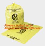 Clinical supplies, biohazard,Specimen bags, autoclavable bags, sacks, Cytotoxic