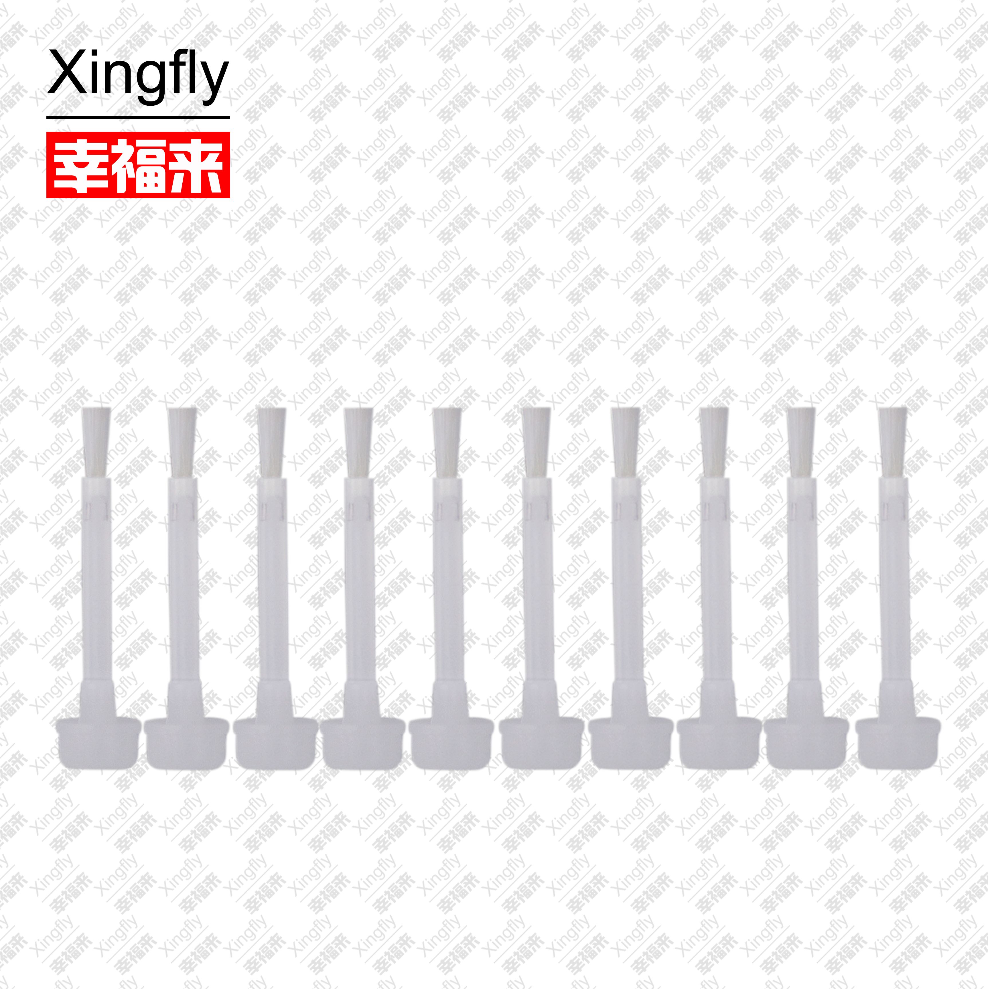 Plastic Nail Polish Brush Gel Polish Paintbrush Makeup Dupont