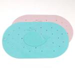 LFGB Bathroom Silicone Shower Mat Thickened Waterproof Sturdy