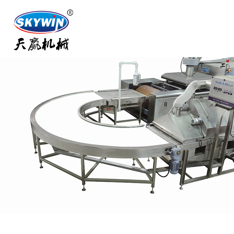 SS304 180 Degree Curve Machine For Biscuit Cookies Making Machine