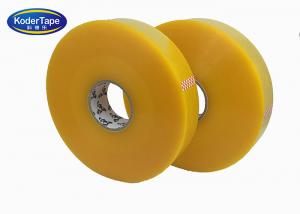 China Jumbo Roll Bopp Packaging Tape Customized Machine Grade With 40-90mic Thickness on sale