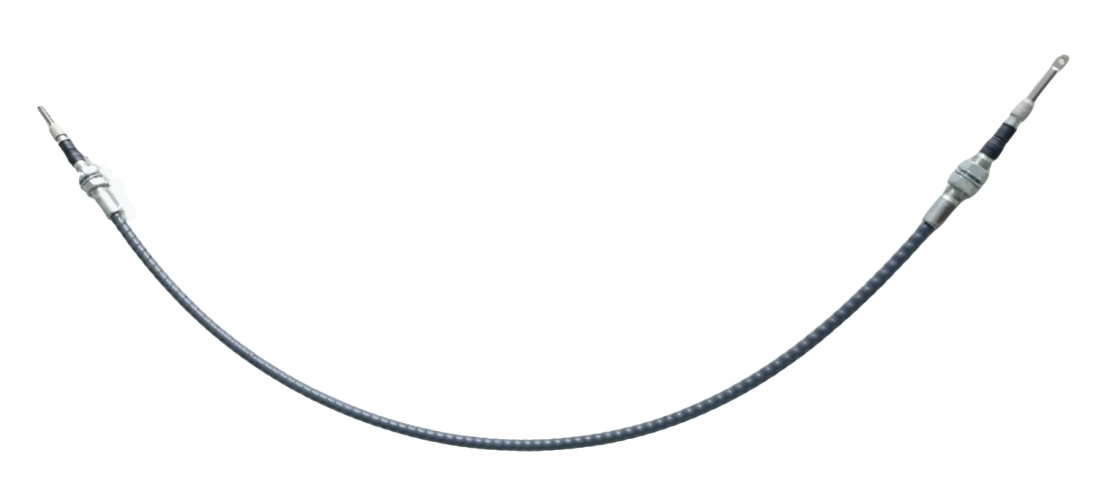 Heavy-Duty Push-Pull Control Cable Assembly With Threaded Ends
