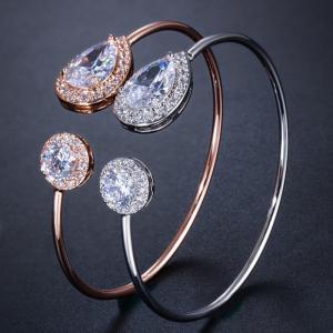 Wholesale Fashion Brass Tennis Bracelet AAA CZ Bling Bling Bracelet Bangle Cubic Zirconia Bracelet For Men And Women from china suppliers