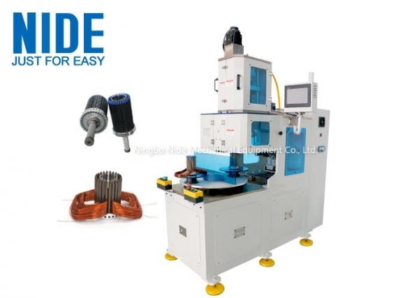 Quality Automatic Stator Vertical Coil Winding Machine With Single-head and Double Station for sale