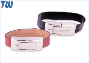Wholesale Bulk Noble 32GB Thumb Drives Memory Bracelet Leather Material from china suppliers