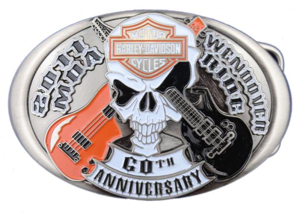 Zinc Alloy / Pewter Custom Made Buckles / Mirosoft Belt Buckle with Antique