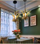 Authentic antler chandelier for indoor home Lighting Fixtures (WH-AC-16)