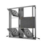 P5.71 Outdoor Fixed LED Display 960x960mm 6000nits Good Heat Dissipation Design