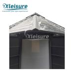 Stylish Enclosed Hot Tub Gazebo , Hot Tub Shelters Gazebo 2.4m × 2.4m × 3.6m