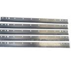 Silver Color Rubber Wash Up Blades KORD64 690x50x12 Holes Printing Press Spare