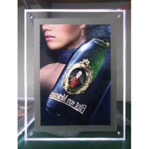 Wholesale Double side colorful led crystal light box from china suppliers