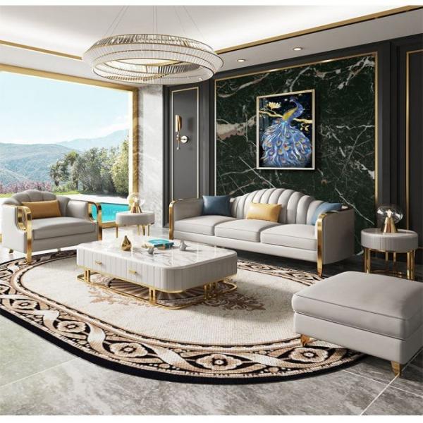 Upholstery Polyester Linen Look Fabric Anti Static For Sofa Cushion