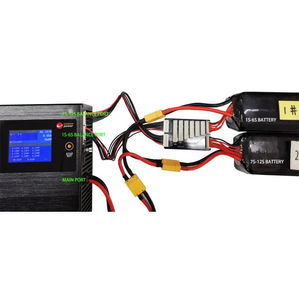 43.8V 1500W Lipo Battery AC DC Balance Charger Discharger For UAV Drones 4S 40A