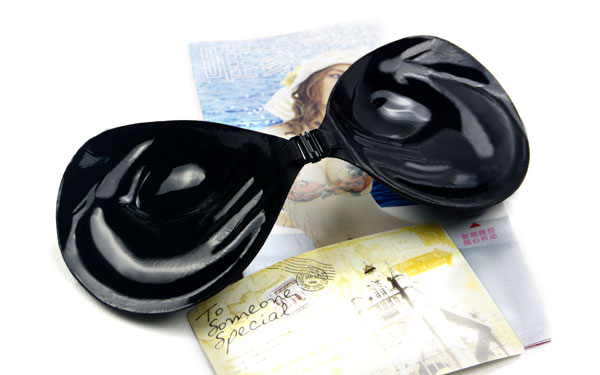 China adhesive push up sponge invisible support bra supplier