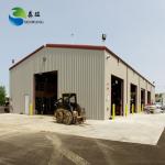 Steel Structure Workshop Factory Warehouse Office Car Showroom Exhibition Hall