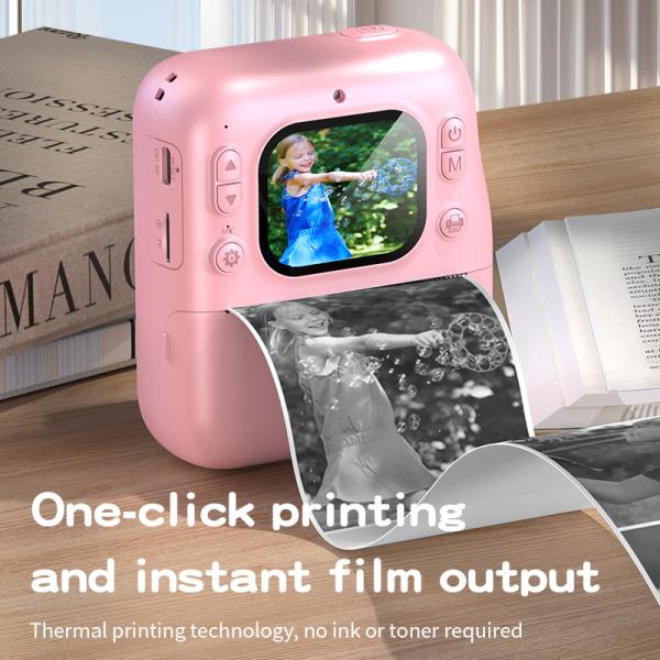 2.0-inch LPS Children's Printing Camera Y300H with Type C and 1080P Video Photo booth/continuous shooting/time-lapse