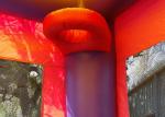 Purple Castle Princess 4 In 1 Combo Bounce House Water Slide Combo Popular