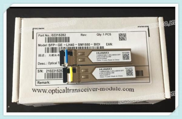 40km SMF 1550nm Huawei SFP Module SFP-GE-LH40-SM-1550-BIDI 100Base Single-mode
