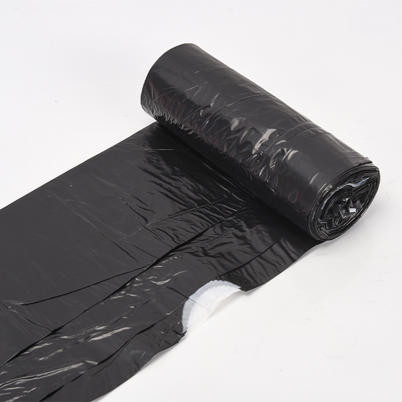 38X50 Black Trash Mil Individually Folded Hdpe Plastic Garbage Bag for B2B Purchasing