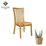 Living Room 6cm Foam Seat Imitated Wood Chair Banquet Chair OEM ODM