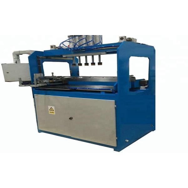 Manual Radiator Plastic Tank Crimping Machine 850mm Max Core Size