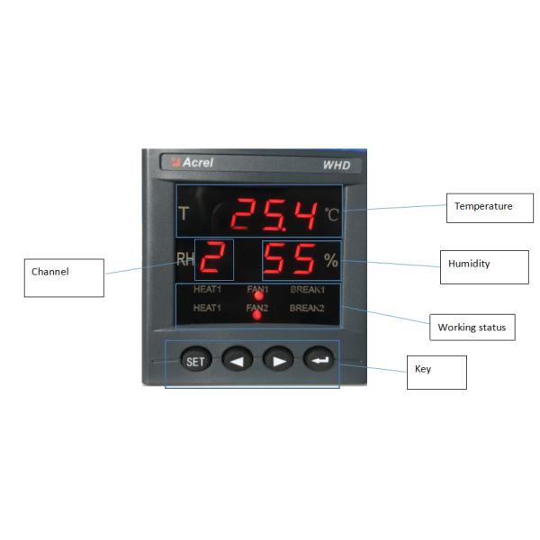WHD72-22 Temperature & Humidity Controller