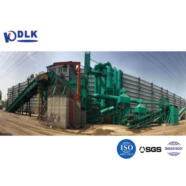 Scrap Steel Shredder Machine Line Car Body Mixed Separator High Efficiency