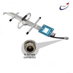 RP SMA N Female Connecor Aluminum Alloy Outdoor Yagi Antenna 2400Mhz-2500Mhz