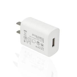 Wholesale CCC charger 5V2A charging head 3C certification single USB plug direct charge flat phone household charger from china suppliers
