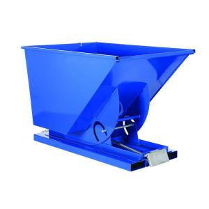 Wholesale Tilting Hopper Truck Metal Dump Truck Skip Bins Waste Container For Waste Treatment from china suppliers