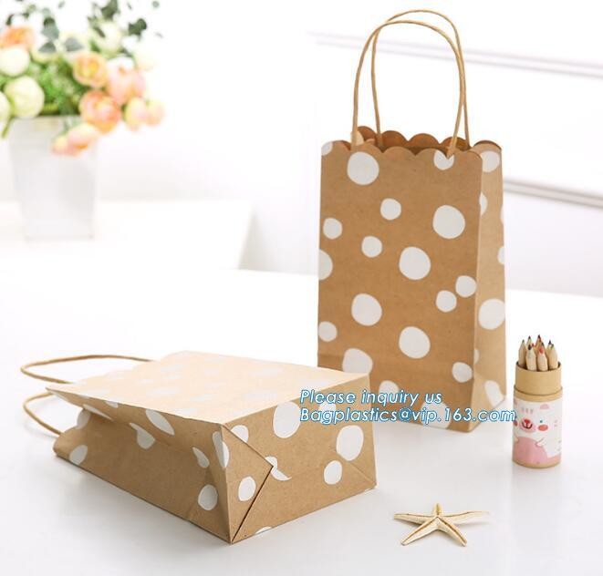 Environmental Protection Black Handle Kraft Paper Bags Wholesale,print white handle luxury art cheap paper bags with you