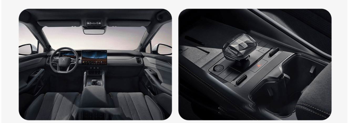 BYD's New Generation Pure Electric SUV SONG L 550KM-662KM Range Interior Look