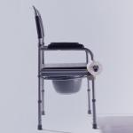Height Adjustable Medical Toilet Chair YFH-ZBY005 Steel Portable Potty Chair