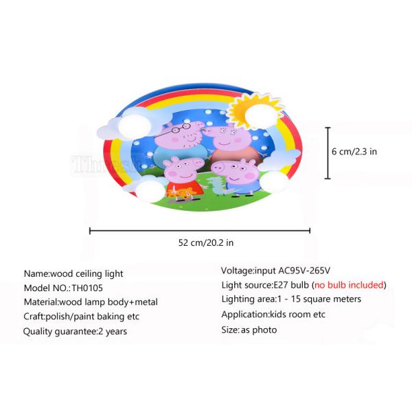 Led Cute Bedroom Lights For Girls Room Cartoon Kids Ceiling Light(WH-MA-148)