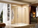 Tempered Glass Bathroom Shower Units Enclosure LBS7801 Sanitary Grade