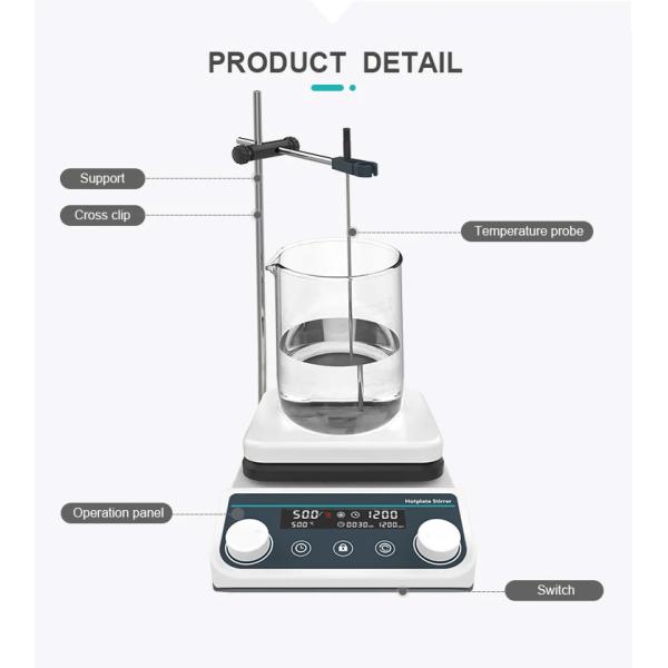 Digital Adjustable Speed Magnetic Hotplate Stirrer for Laboratory Heating Equipments