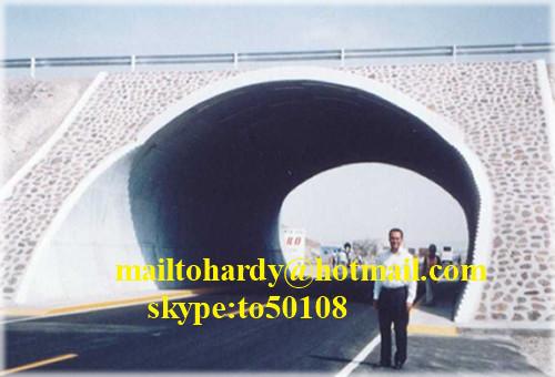 Corrugated Culvert roll forming Production line las Tuberías Metálicas