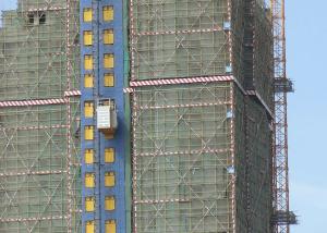 Wholesale Single Cage 60m / min 2000 Kg Construction Man Lift from china suppliers