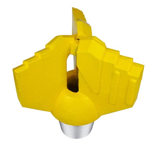 High Efficiency Metal Step Drag Bit 3 Wings Drilling Rig Bits